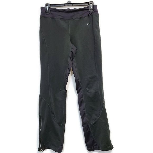 Nike Pants - Nike Fit Dry Thermal Cold Weather Fleece Line Running Pant Small (4-6) 278539-06